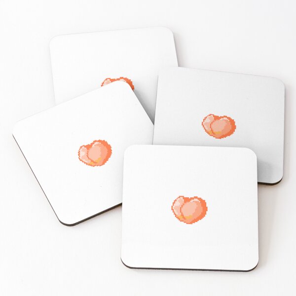 Item preview, Cute Peach Pixel Art designed and sold by yumjaehyun.