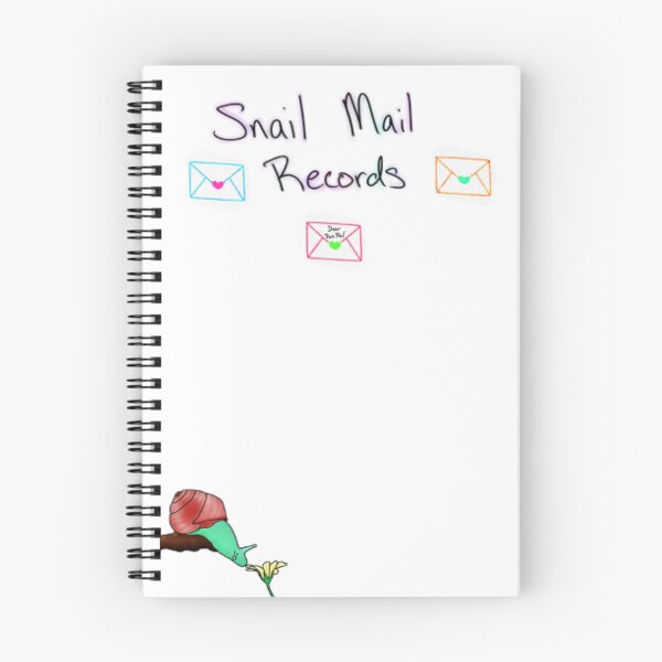 Item preview, Snail Mail Records Book designed and sold by Taylor Willis.