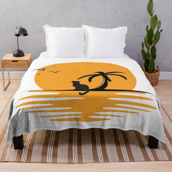 Item preview, Cat Looking At Sunset designed and sold by RoaaMagic.