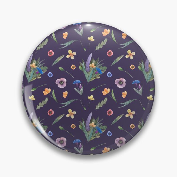 Item preview, Botanical Flower Pattern designed and sold by MadameHiro.