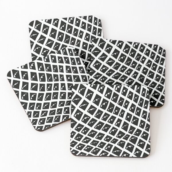 Item preview, Black and White Diamond Pattern Design designed and sold by bandjdesigns.