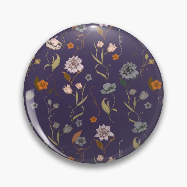 Item preview, Botanical Flower Pattern designed and sold by MadameHiro.