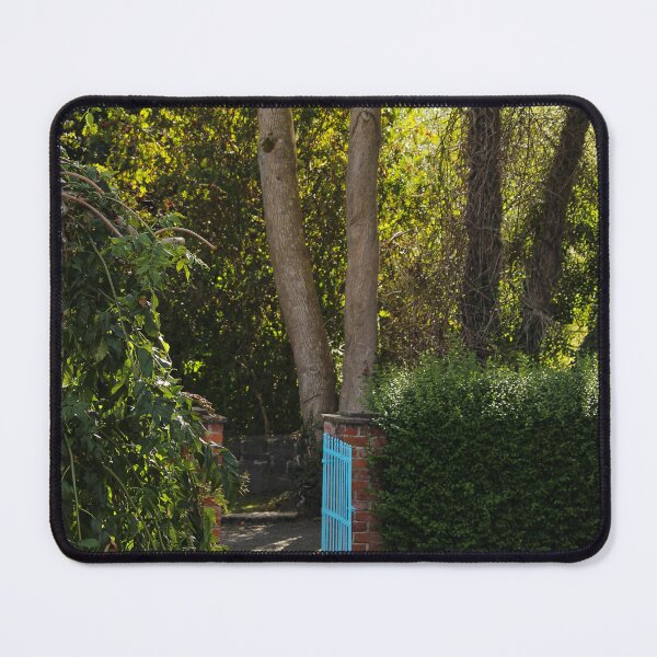 Item preview, Garden Path Blue Gate Northern Ireland Vertical designed and sold by eddiebarronshop.