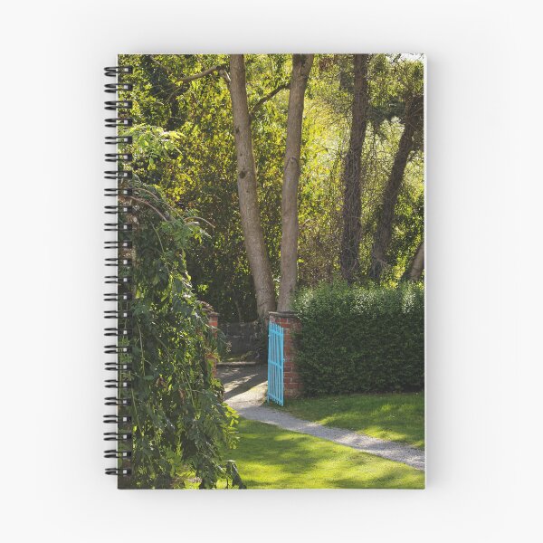 Item preview, Garden Path Blue Gate Northern Ireland Vertical designed and sold by eddiebarronshop.