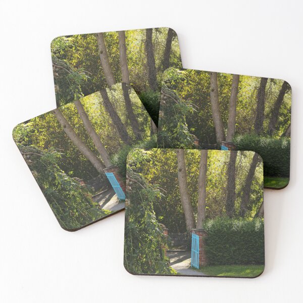 Item preview, Garden Path Blue Gate Northern Ireland Vertical designed and sold by eddiebarronshop.