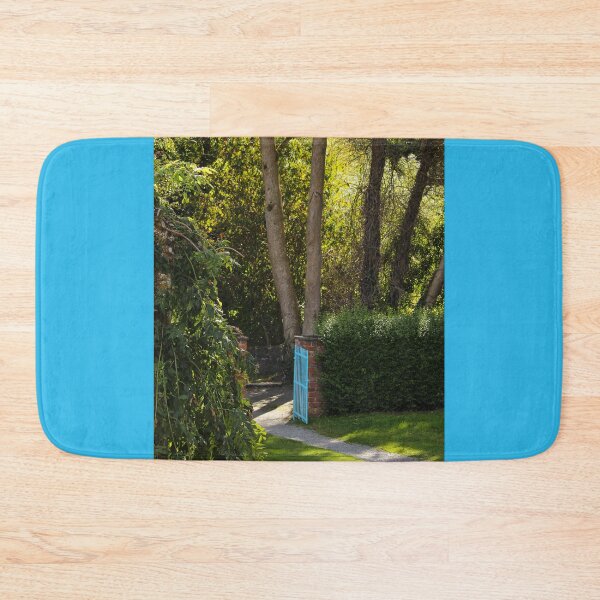 Item preview, Garden Path Blue Gate Northern Ireland Vertical designed and sold by eddiebarronshop.