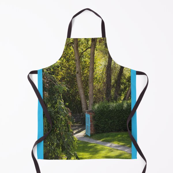 Item preview, Garden Path Blue Gate Northern Ireland Vertical designed and sold by eddiebarronshop.