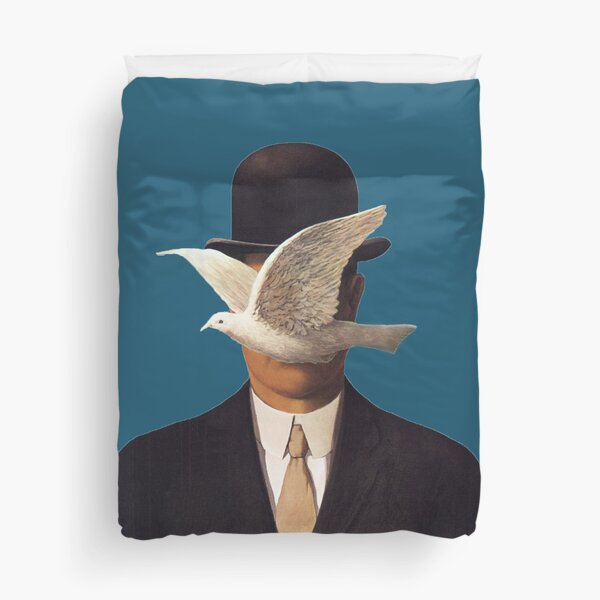 Rene Magritte Mania Duvet Cover