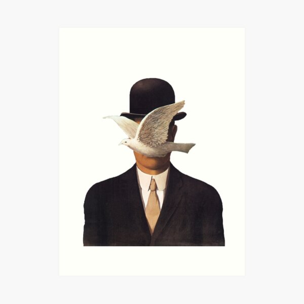 Rene Magritte Mania Lámina artística
