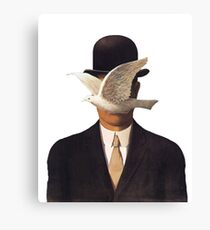 Rene Magritte Mania Canvas Print