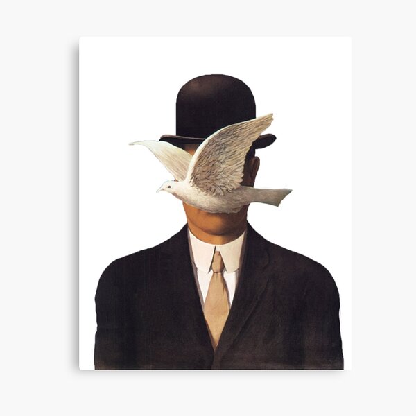 Rene Magritte Mania Canvas Print