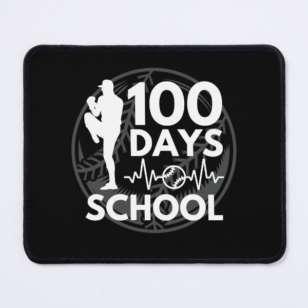 Item preview, 100 Days Of School Baseball Coach 100 Days Teacher And Kids designed and sold by YoungESC.
