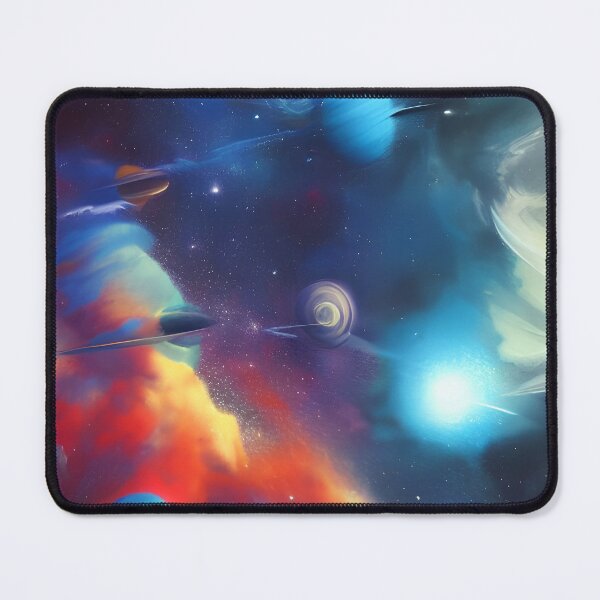 Item preview, beautiful planets and galaxy art, nebula colors designed and sold by vishalraifx.