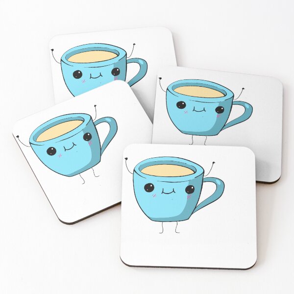 Item preview, Kawaii tea cup designed and sold by RobbMcC.