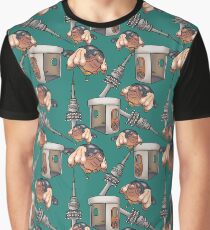Canberra: Australia's Capital Territory - Green Graphic T-Shirt