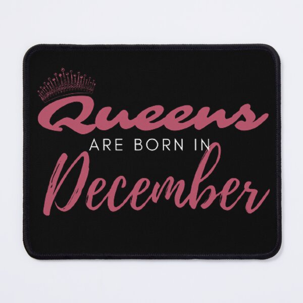 Item preview, Queens Are Born In December - December Birthday Quotes Aesthetic designed and sold by shellagrash.