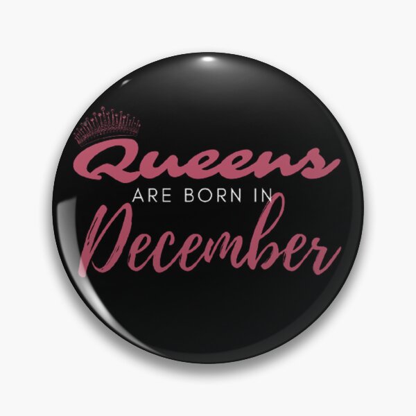 Item preview, Queens Are Born In December - December Birthday Quotes Aesthetic designed and sold by shellagrash.