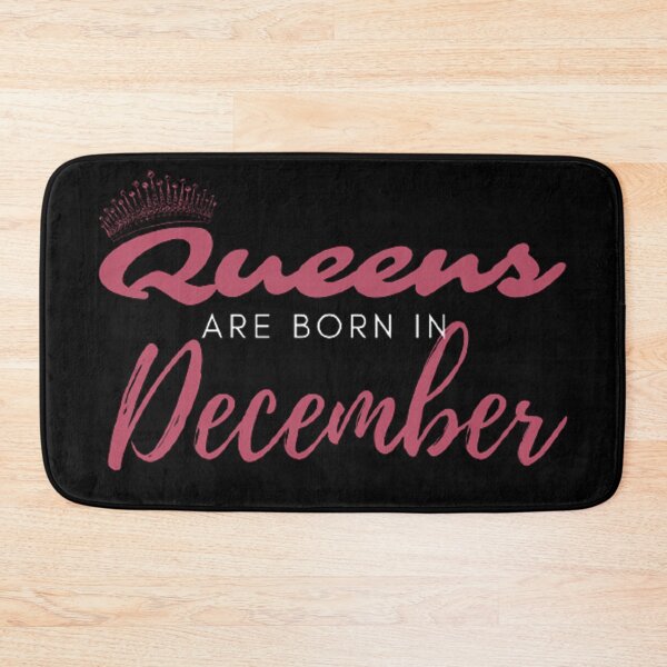 Item preview, Queens Are Born In December - December Birthday Quotes Aesthetic designed and sold by shellagrash.