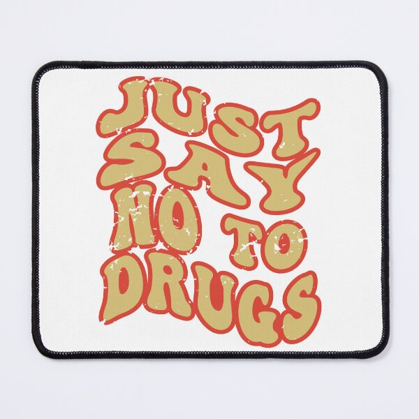 Item preview, Groovy Just Say No To Drugs designed and sold by BassHeadMomma.