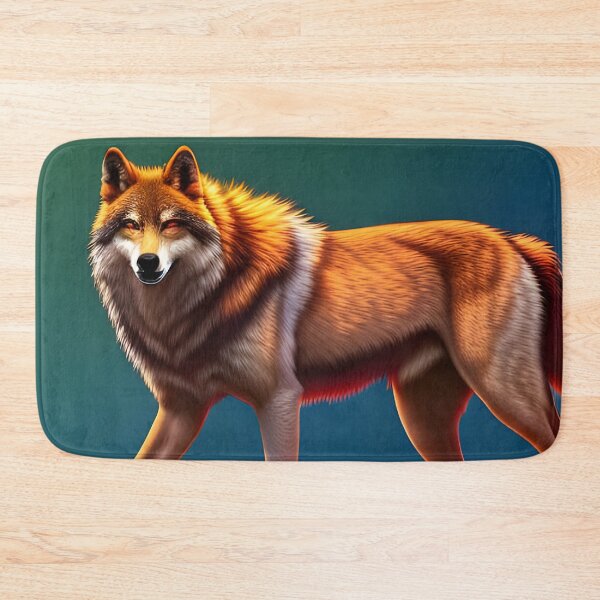 Item preview, Brown Wolf, Ai Generated Art  designed and sold by ACC .