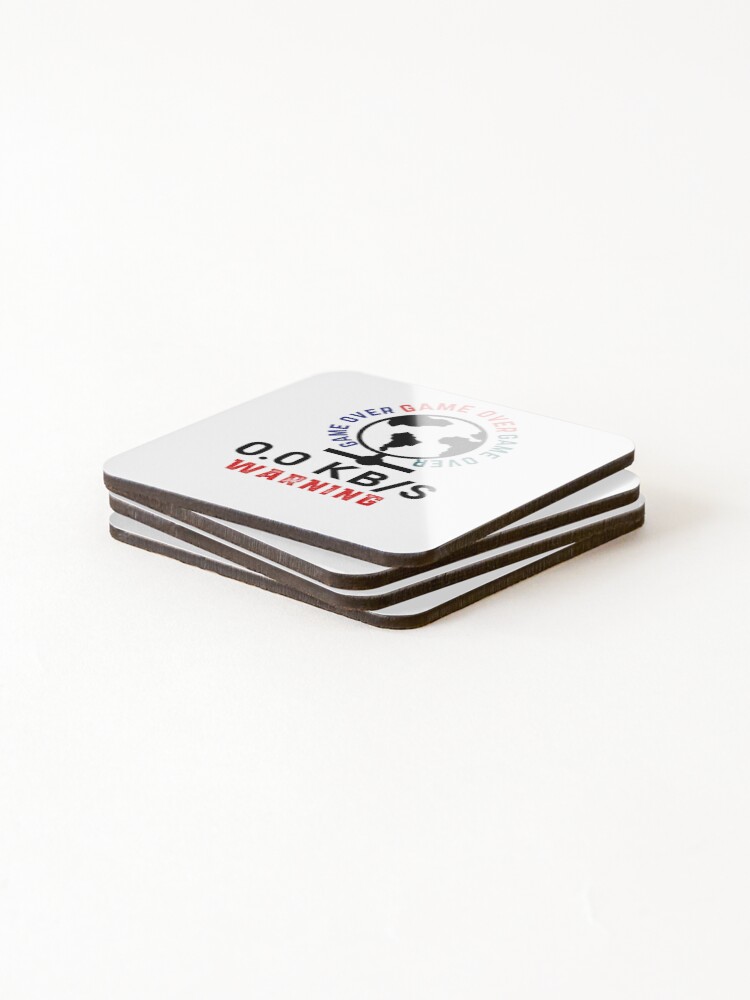 Thumbnail 4 of 5, Coasters (Set of 4), Game over designed and sold by Rbl20.