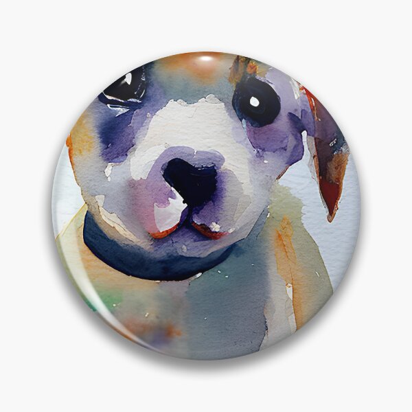 Item preview, Puppy watercolor collection designed and sold by artesilenciosa.