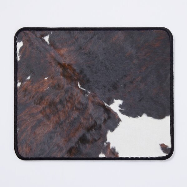 Item preview, Brown Cowhide, Cow Skin Print Pattern, Modern Cowhide Faux Leather designed and sold by maize official.