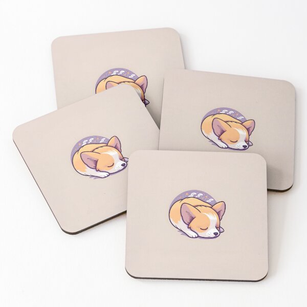 Item preview, Sleepy Corgi designed and sold by room105.