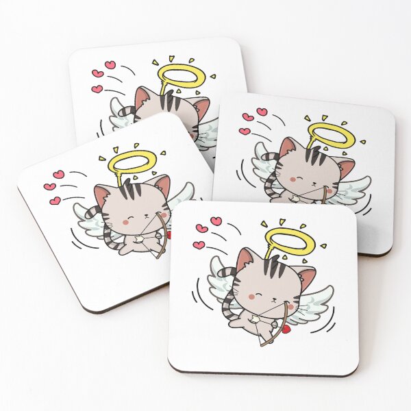 Item preview, Cupid Tabby Cat shooting a love arrow on valentine's day designed and sold by Pet Station.