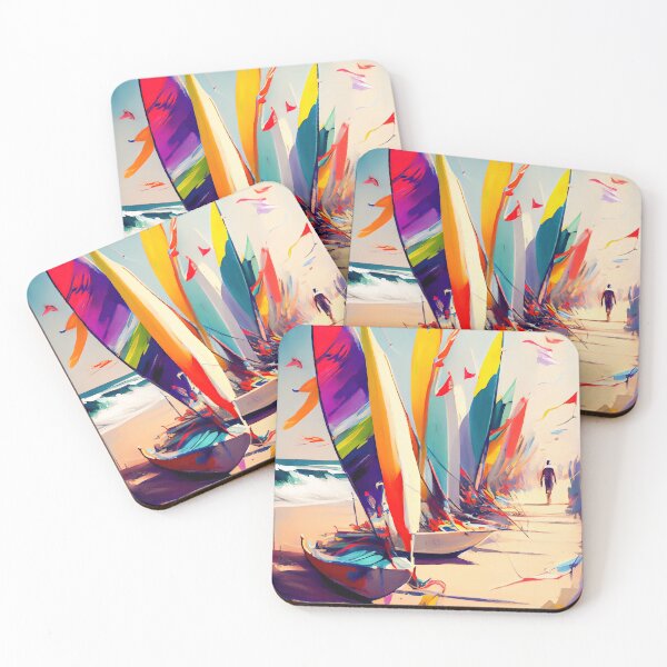 Item preview, Sailboats at the french Atlantic Coast designed and sold by Fitbys.