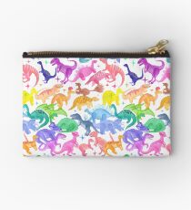 Roarsome Rainbow Dinosaur Alphabet Studio Pouch