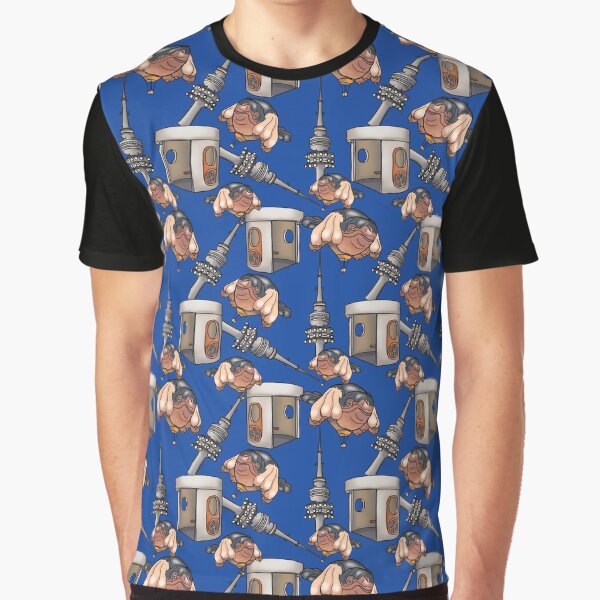 "Canberra Australia's Capital Territory Blue" Tshirt for Sale by