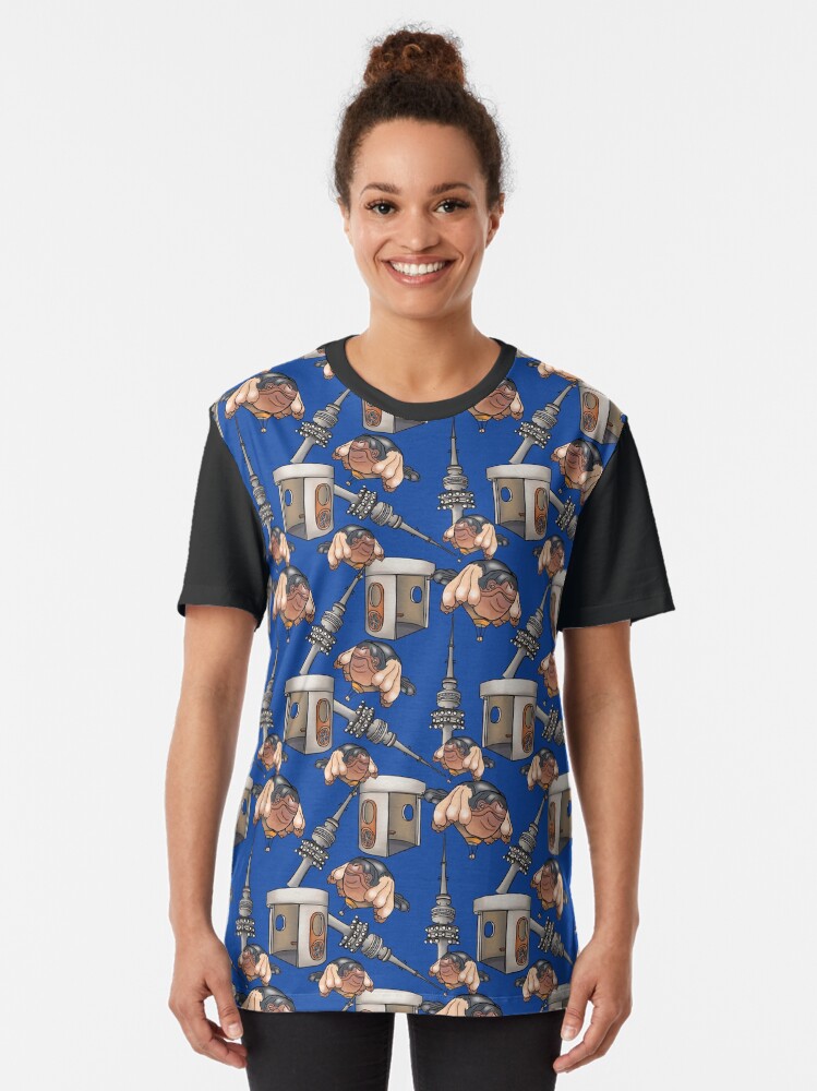 "Canberra Australia's Capital Territory Blue" Tshirt for Sale by