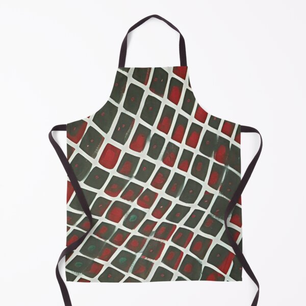 Item preview, Red and Green Abstract Pattern Design designed and sold by bandjdesigns.