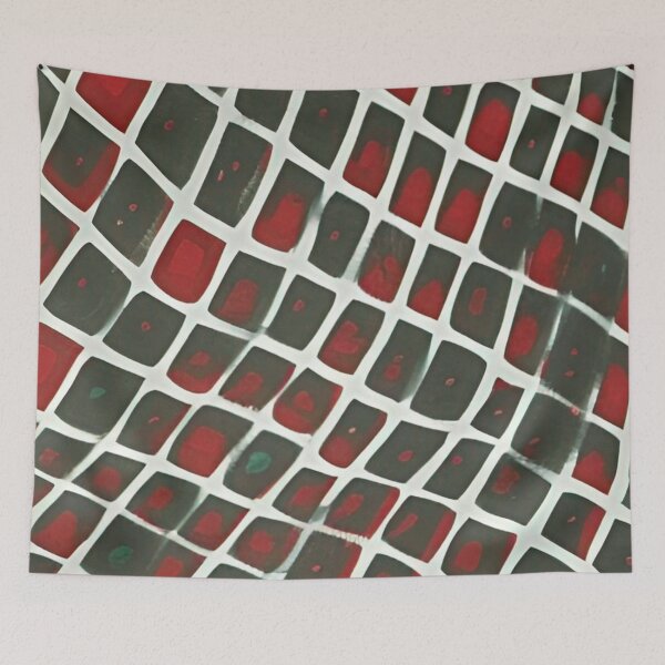 Item preview, Red and Green Abstract Pattern Design designed and sold by bandjdesigns.