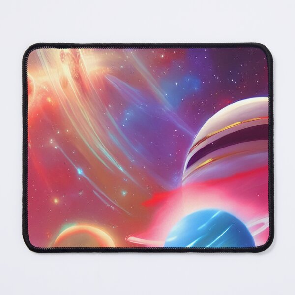 Item preview, beautiful planets and galaxy art, nebula colors 4 designed and sold by vishalraifx.