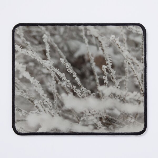Item preview, Snow covered shrub after a snowstorm designed and sold by tshuki.