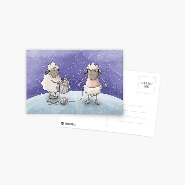 Postkarten: Schaf