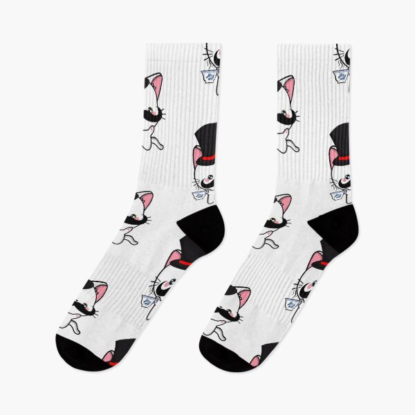 Item preview, Sophisticated White Cat Wearing Top Hat and drinking tea designed and sold by Pet Station.