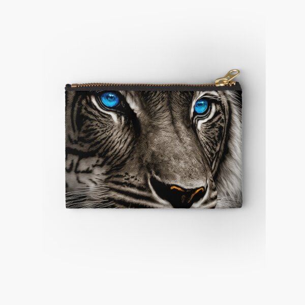 Item preview, Tiger with blue eyes designed and sold by ai1art.