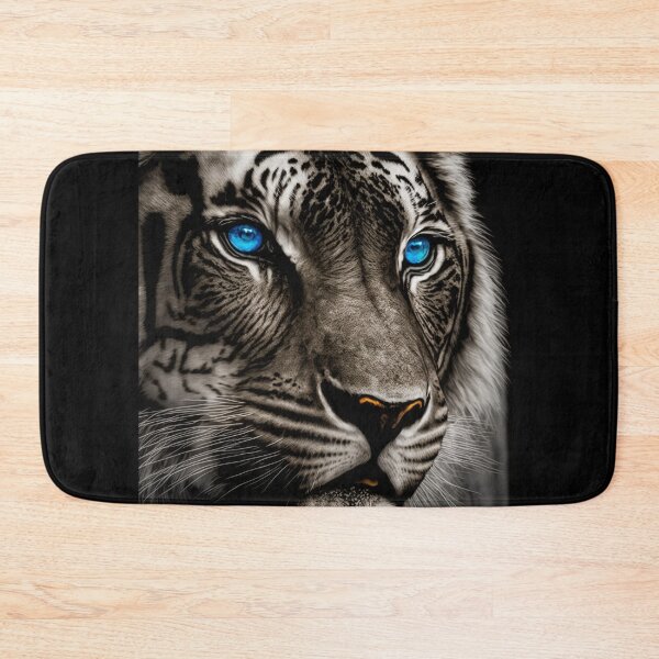 Item preview, Tiger with blue eyes designed and sold by ai1art.