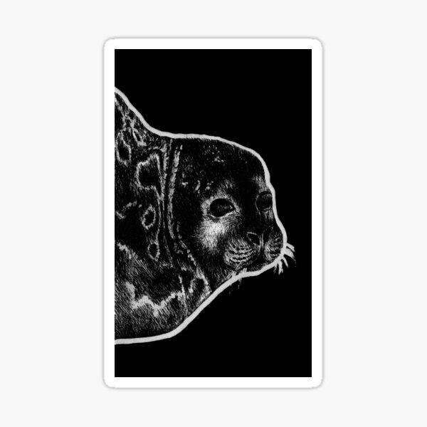 Item preview, Leucism: Saimaa Seal, Ringed Seal designed and sold by NoelleMBrooks.