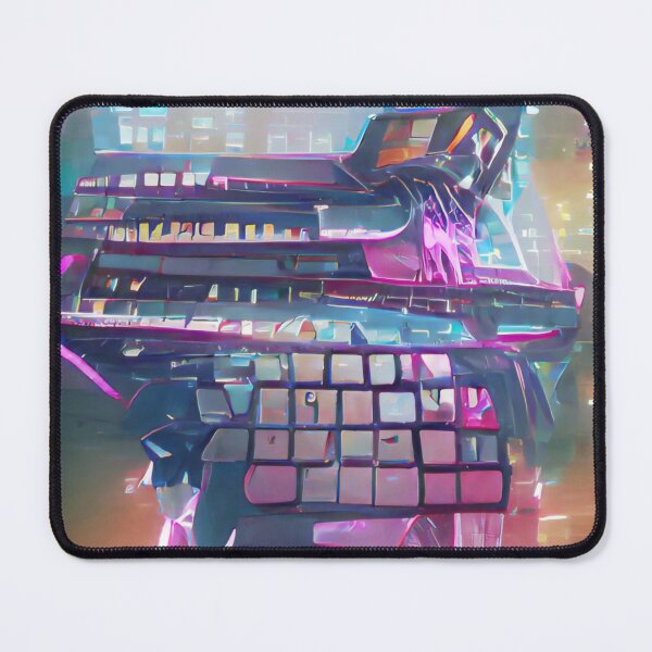 Item preview, Cyberpunk Keyboard Swag designed and sold by JoanNinjaHen.