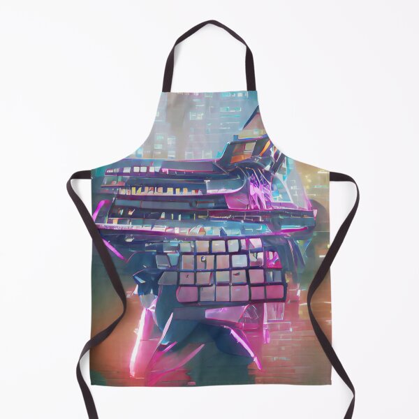 Item preview, Cyberpunk Keyboard Swag designed and sold by JoanNinjaHen.