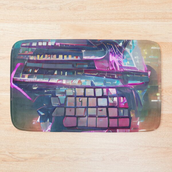 Item preview, Cyberpunk Keyboard Swag designed and sold by JoanNinjaHen.