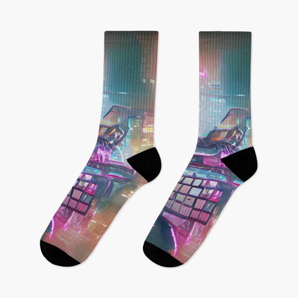 Item preview, Cyberpunk Keyboard Swag designed and sold by JoanNinjaHen.