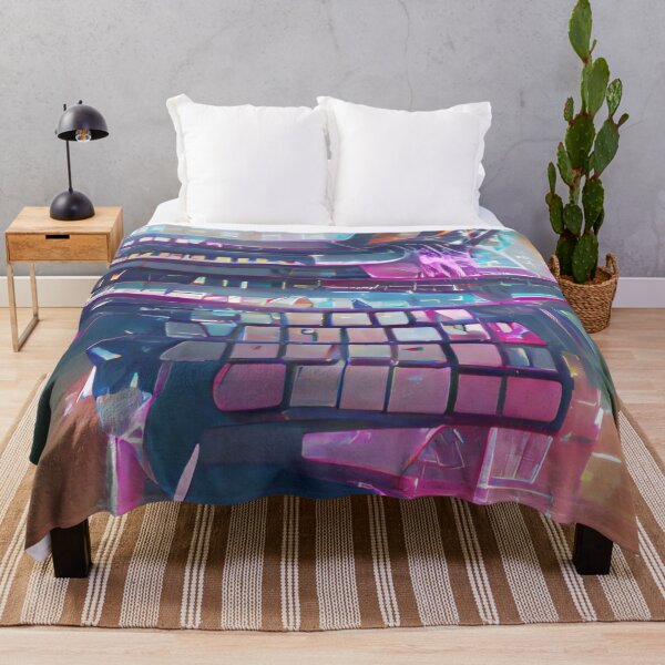Item preview, Cyberpunk Keyboard Swag designed and sold by JoanNinjaHen.
