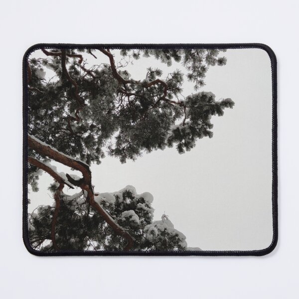 Item preview, Snow covered somber pine designed and sold by tshuki.