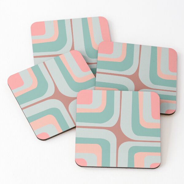 Item preview, Colorful abstract retro style rectangles designed and sold by BattaAnastasia.