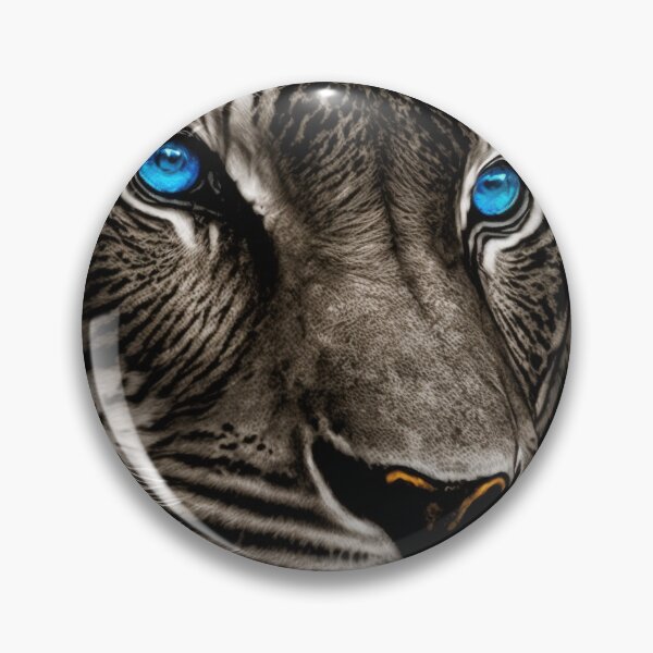 Item preview, Tiger with blue eyes designed and sold by ai1art.